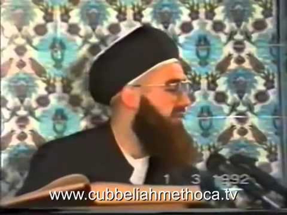 Cübbeli Ahmet Hoca   1 Mart 1992   Namaz ve Oruç Sohbeti