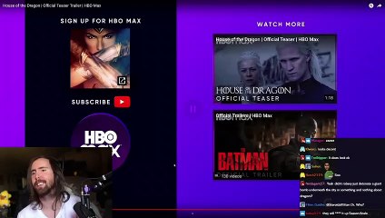 Asmongold Reacts to House of the Dragon _ Official Teaser Trailer _ HBO Max