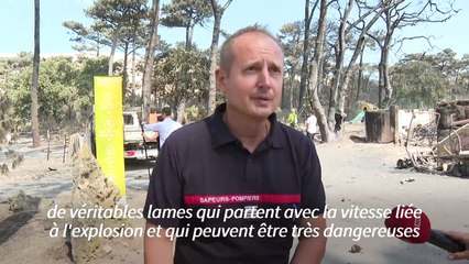 Au camping des Flots bleus, derrière Patrick Chirac encore debout, la désolation