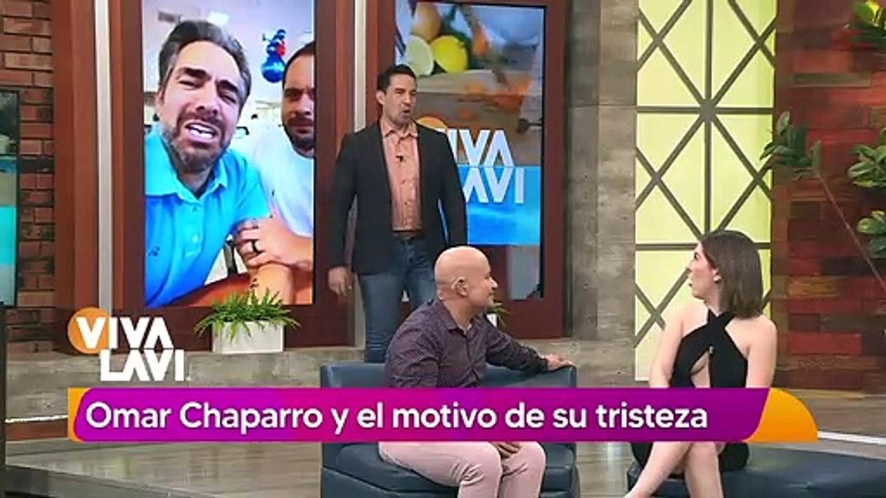 Omar Chaparro se queda chimuelo