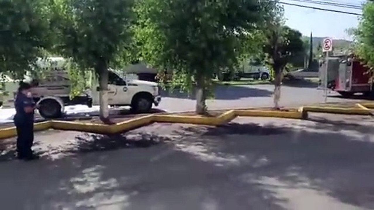 Atienden fuga de gas en laterales de 5 de Febrero