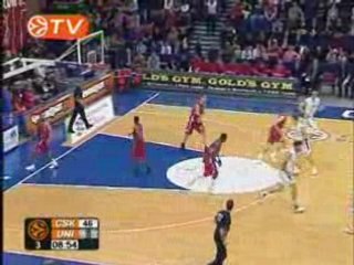 CSKA Moscaw-Malaga 93-70 Top 16 Euroleague Week 5