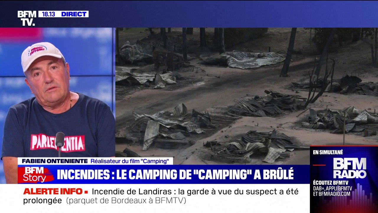 Le camping de "Camping" brûlé par les incendies: le réalisateur du film raconte pourquoi il avait choisi ce lieu pour tourner son long-métrage