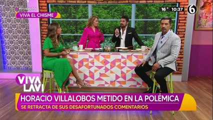 Horacio Villalobos se disculpa tras comentario sobre el "Chapulín Colorado" y "Cantinflas"