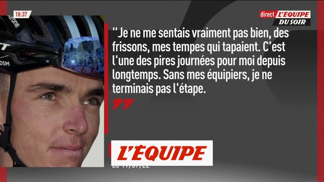 Bardet : « Une des pires journées que j'ai connues » - Cyclisme - Tour