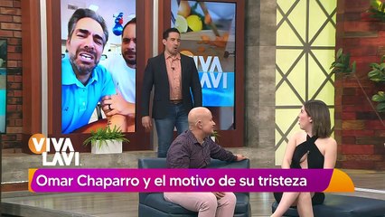 Omar Chaparro se queda chimuelo