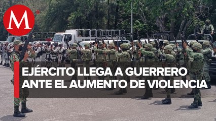 Llega operativo temporal con 412 elementos a Guerrero