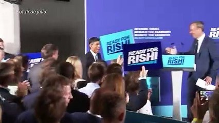 Rishi Sunak avanza en la carrera para designar al primer ministro británico