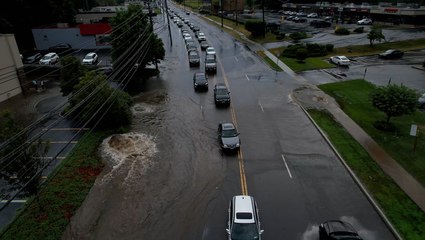 Storms bring urban flash flooding to New York