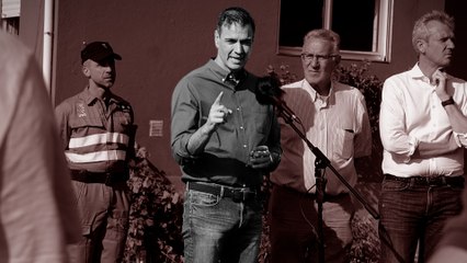 Sánchez advierte de la emergencia climática desde Ourense: "Quedan días difíciles"