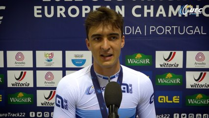 #EuroTrack22 Jun/U23 | Matteo Bianchi interview