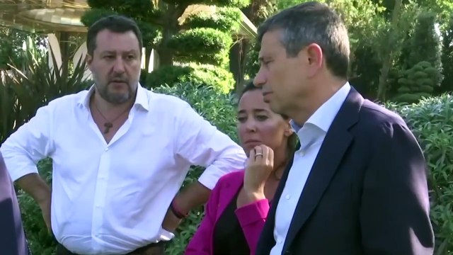 Governo, i leader di centrodestra lasciano Villa Grande per incontrare Draghi