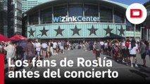 Los fans esperan ansiosos por el concierto de Rosalía