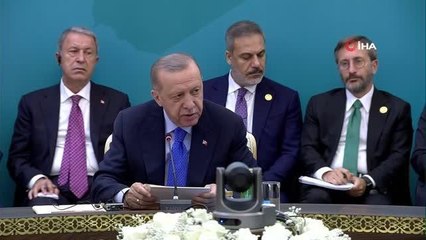 Cumhurbaşkanı Recep Tayyip Erdoğan, "Sözler yaralara derman olmuyor.