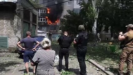 قتيل بقصف في وسط كراماتورسك الأوكرانية