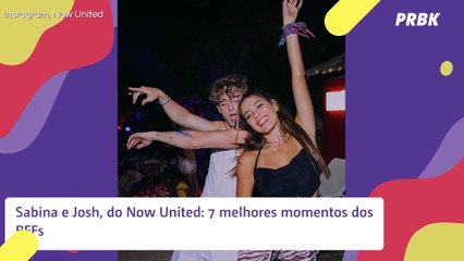 Sabina e Josh, do Now United: 7 melhores momentos dos BFFs