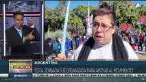 Manifestaciones en Argentina denuncian persecución a organizaciones sociales