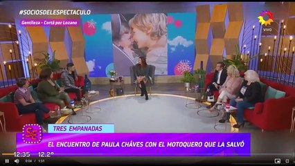 Adrián Pallares se emocionó en Socios del Espectáculo