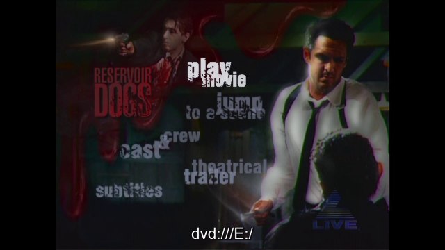 Opening/Closing to Reservoir Dogs 1997 DVD (HD)