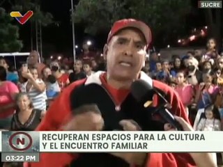 Sucre | 317 comunidades en Cumaná recibieron nuevos espacios recuperados para el esparcimiento