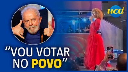 Vanessa da Mata declara voto em Lula