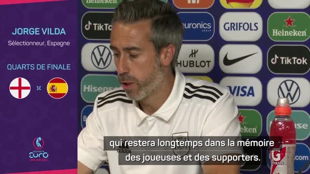 Euro 2022 (F) - Vilda : Nous pouvons écrire l'histoire