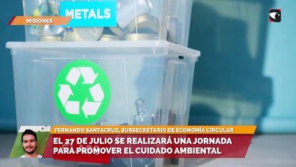Este 27 de julio se realizará una jornada para promover el cuidado ambiental