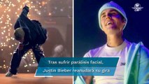 Tras sufrir parálisis facial, Justin Bieber reanudará su gira