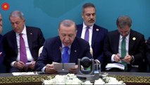 Erdoğan'dan İran'da çarpıcı Suriyeliler açıklaması: Suriyelilerin onurlu dönüşü temin edilmeli