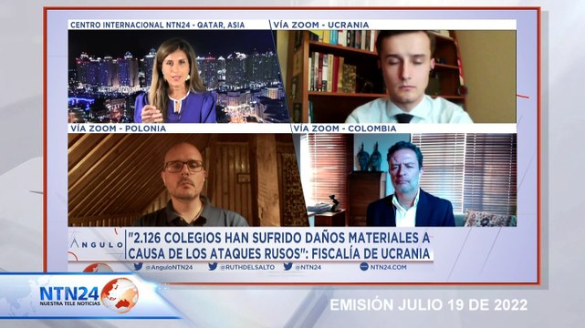 Zelenski dijo que “reconstruir Ucrania significa reconstruir todo lo que hace humanos a los humanos