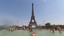 فرنسا تواجه موجة حر غير مسبوقة بزراعة الأشجار وتركيب المظلات في الشوارع