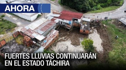 Fuertes lluvias continuarán en el estado Táchira - 19Jul - VPItv