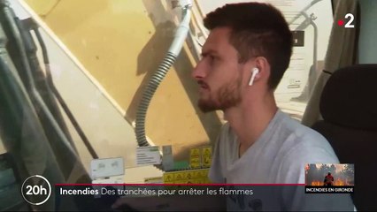 Download Video: Canicule - Regardez les techniques des pompiers pour tenter de bloquer les incendies géants