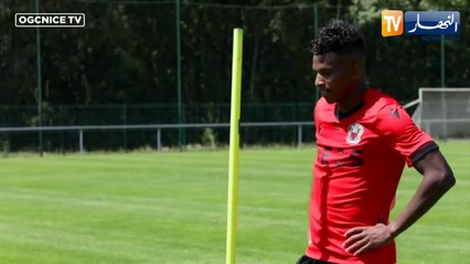 هشام بوداوي يصاب في الظهر ويغادر تربص نادي نيس