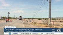 Pinal County declares State of Emergency as thousands near Eloy are still without power