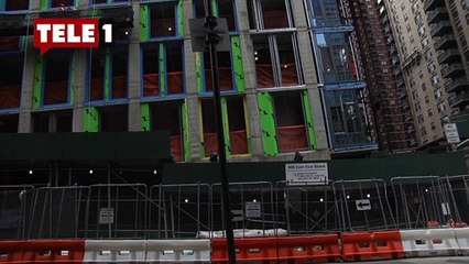 TELE1 görüntüledi: TURKEN-USA Vakfı'na ait New York'a diktiği gökdelenin son hali