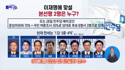 당권 주자들 일제히 “이재명은 안 된다”