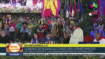 Ralph Gonsalves hizo un llamado a Estados Unidos a acercarse a Nicaragua