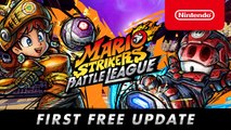 Mario Strikers Battle League - Official Free Update Trailer