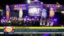 Comandante Daniel Ortega y Rosario Murillo encabezan acto por 43 aniversario de la Revolución Sandinista