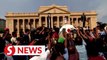 Sri Lankans protest Wickremesinghe's presidency bid