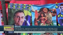 Brasil: Jair Bolsonaro cuestiona transparencia del sistema electoral
