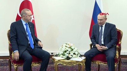Putin, Erdoğan'ı böyle bekledi; dikkat çeken anlar kamerada