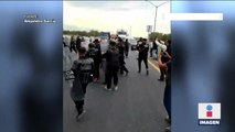 Continúan las protestas en Nuevo León por extracción de agua de los Ríos Ramos y Pilón