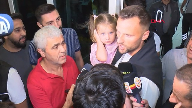 Haris Seferovic, Galatasaray için İstanbul'da