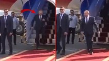 Erdoğan ve Reisi ile buluşmak için Tahran'a giden Putin'in yürüyüşü dünya basınında gündem oldu