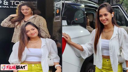 KKK 12 से लौटकर Jannat Zubair निकली Pampering session के लिए, मां के साथ हुई spot |*RealityShow