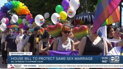 House bill to codify the right to same sex marriage