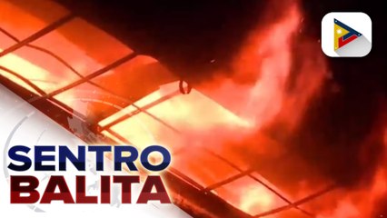 Warehouse ng mga ready-to-wear na damit sa Taytay, Rizal, nasunog; 2 fire volunteers, nasugatan