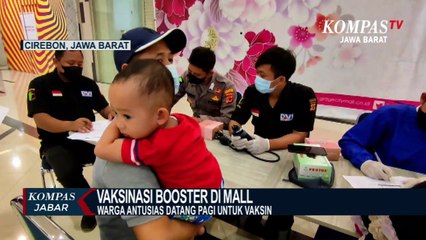 Polres Cirebon Kota Buka 17 Gerai Vaksinasi Dosis Tiga